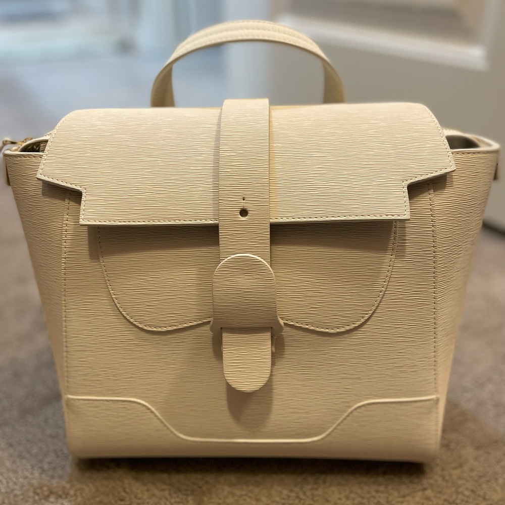 Midi Maestra Italian leather handbag